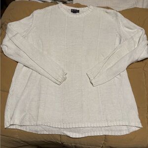 Kenneth Cole Reaction Off-White Knit Top